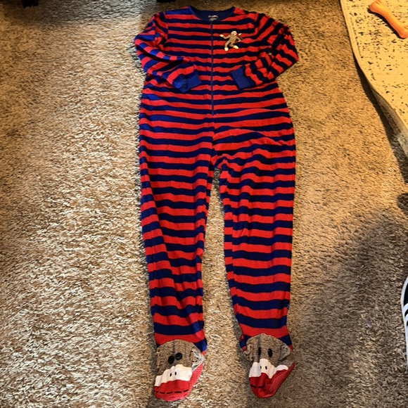 Nick & Nora sock monkey onesie - Picture 3 of 13